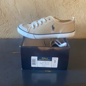 Boys size 3 Ralph Lauren shoes